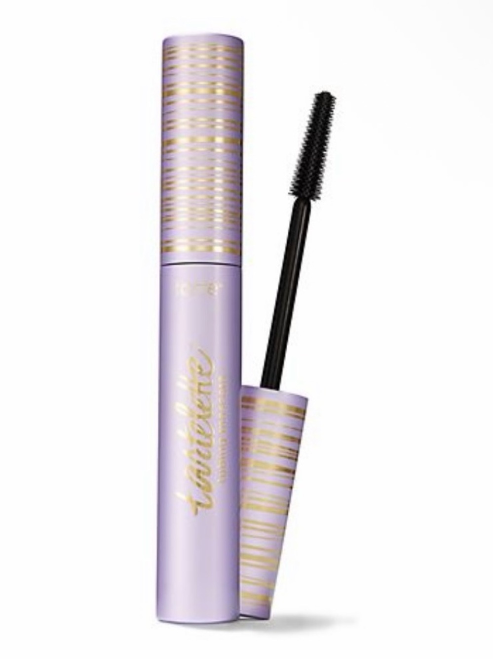 tarte mascara — lavender with gold accents